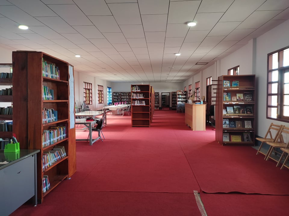A photo of the library